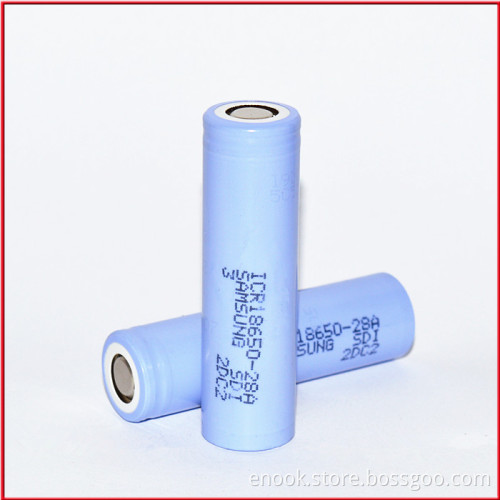 original Samsung 28A 18650 3.7V 2800mAh Battery